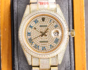 Luxury Mens Watches Rolex Vip Datejust Gold Diamonds Watch 40MM A213PP3680 AA167077