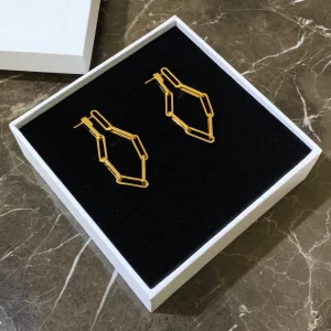 Celine Earrings Celine Plate Vermeil Earrings 