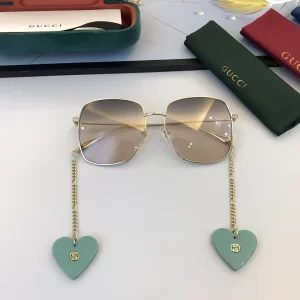 Gucci Luxury Sunglasses Heart GG1030S 
