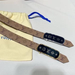 Luxury Womens Belts Louis Vuitton LV Cruiser Monogram Belt 25MM A175PP240 AA172019