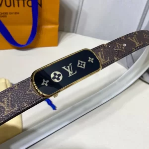 Luxury Womens Belts Louis Vuitton LV Cruiser Monogram Belt 25MM A175PP240 AA172021