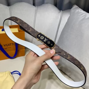 Luxury Womens Belts Louis Vuitton LV Cruiser Monogram Belt 25MM A175PP240 AA172021