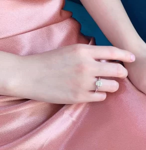 Luxury Womens Jewelry Tiffany Ring Tiffany Bezel Round Rings A205PP280 AA173002