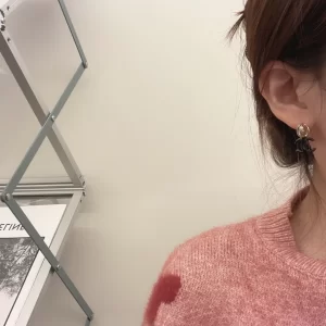 Replica Womens Jewelry Chanel Earring Chanel Black CC Logo Earrings A152PP100 AA175161