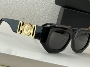 Replica Womens Sunglasses Versace Luxury Sunglasses VE4089 Black A182PP180 AA175194