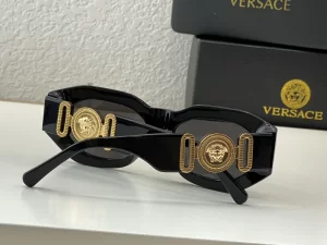 Replica Womens Sunglasses Versace Luxury Sunglasses VE4089 Black A182PP180 AA175194