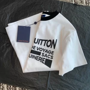 Replica Womens Clothing Louis Vuitton White Cotton T Shirt SML A154PP280 AA176532