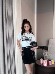 Replica Womens Clothing Louis Vuitton White Cotton T Shirt SML A154PP280 AA176532