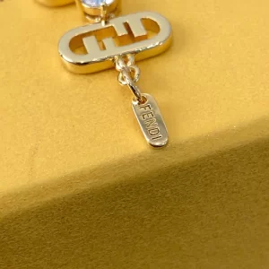 Luxury Womens Jewelry Fendi Necklace Olock Necklaces A39PP180 AA177186