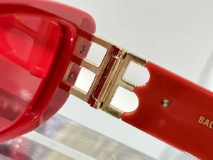 Luxury Womens Sunglasses Balenciaga Luxury Sunglasses BB0096 Red A182PP180 AA177319