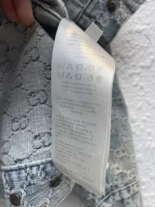 Replica Womens Clothing Gucci GG Jacuard Denim Jacket SML A228PP680 AA177879