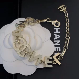 Chanel Bracelet Chanel Gold Monogram Bracelets 