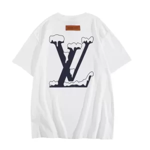 Replica Womens Clothing Louis Vuitton White Cotton T Shirt XS To L A130PP280 AA178339