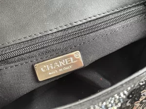 Replica Womens Handbags Chanel 2022 Mini Flap Bag in Sequin 20CM A103PP1080 AA178525