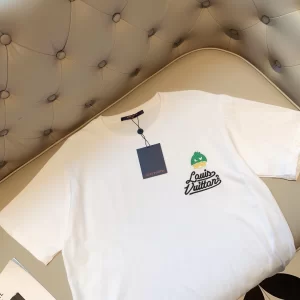 Replica Womens Clothing Louis Vuitton White Cotton T Shirt XS To L A218PP180 AA178972