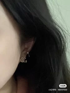 Replica Womens Jewelry Chanel Crystals CC Star Earrings A152PP110 AA178929