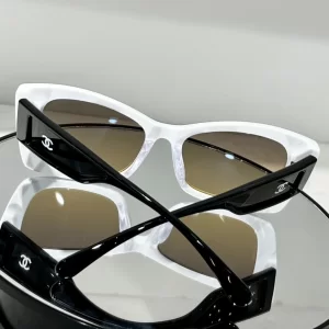Replica Womens Sunglasses Chanel Replica Sunglasses Ch5430 White A182PP180 AA179177