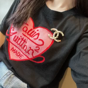 Replica Womens Jewelry Chanel VIP CC Logo Brooch A62PP190 AA180623