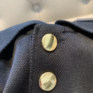 Replica Womens Clothing Gucci Black Cotton Polo T Shirt SML A218PP180 AA180831