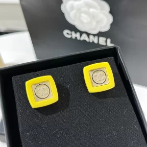 Replica Womens Jewelry Chanel VIP CC Logo Square Earrings AB8423 A62PP180 AA180843