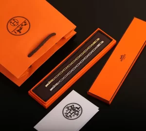 Replica Womens Jewelry Hermes Kelly Chaine Chain Bracelet Silver A205PP290 AA182042