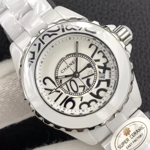 Replica Womens Watches Chanel VIP J12 White Dial Ladies Watch 33MM A184PP2180 AA184180