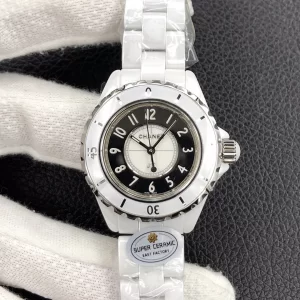 Chanel VIP J12 White Dial Ladies Watch 33MM 