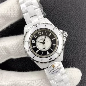 Replica Womens Watches Chanel VIP J12 White Dial Ladies Watch 33MM A184PP2180 AA184184