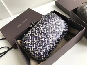 Bottega Veneta Chain Knot Clutch Bag