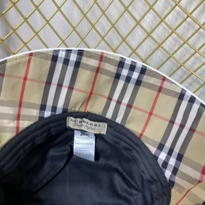 Replica Womens Hats Burberry Vintage Check Bucket Hat A190PP180 AA188023