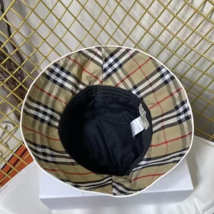 Replica Womens Hats Burberry Vintage Check Bucket Hat A190PP180 AA188023