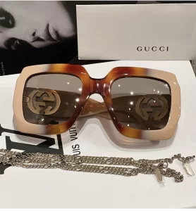 Essenceofluxury Womens Sunglasses Gucci Essenceofluxury Sunglasses GG1022 Beige A65PP180 AA192238