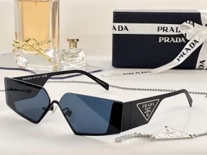 Prada Eyewear Sunglasses SPR58Z Blue 
