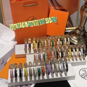 Hermes Mini Clic Chaine D Ancre Bracelet Bangle 