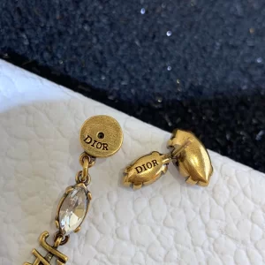 Essenceofluxury Womens Jewelry Dior Jadior Laurier Earrings A205PP180 AA198914