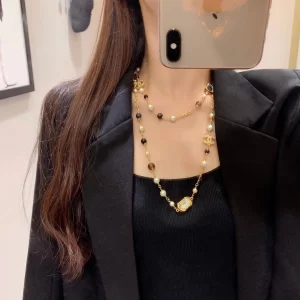 Essenceofluxury Womens Jewelry Chanel Pearls Long Necklaces A39PP380 AA200216
