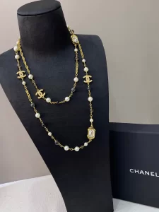 Essenceofluxury Womens Jewelry Chanel Pearls Long Necklaces A39PP380 AA200216