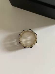 Essenceofluxury Womens Jewelry Chanel Crystals CC Logo Star Rings A152PP180 AA200459