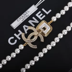 Essenceofluxury Womens Jewelry Chanel Pearls Necklaces A39PP280 AA201418