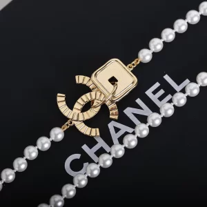 Essenceofluxury Womens Jewelry Chanel Pearls Necklaces A39PP280 AA201418