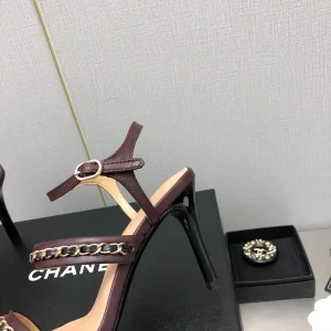 Essenceofluxury Womens Shoes Chanel Leather Sandals in Brown 35 To 41 A151PP480 AA201832