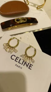 Essenceofluxury Womens Jewelry Dior Crystals Paris Earrings A152PP180 AA203163