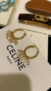 Essenceofluxury Womens Jewelry Dior Crystals Paris Earrings A152PP180 AA203163