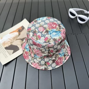 Gucci Floral GG Canvas Bucket Hat