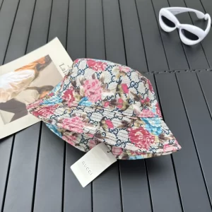 Gucci Floral GG Canvas Bucket Hat