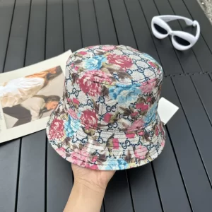 Gucci Floral GG Canvas Bucket Hat