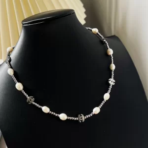 Chanel Multi CC Pearls Necklace