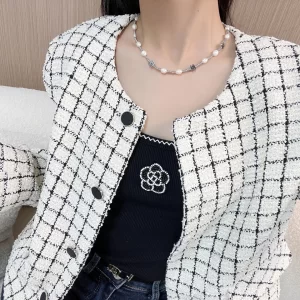 Chanel Multi CC Pearls Necklace