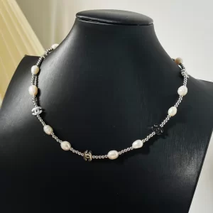 Chanel Multi CC Pearls Necklace