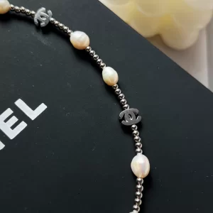 Chanel Multi CC Pearls Necklace